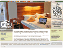Tablet Screenshot of hotel-hillesheim.de